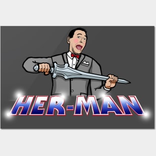 Pee Wee Her-man Master Of The Playhouse Posters and Art